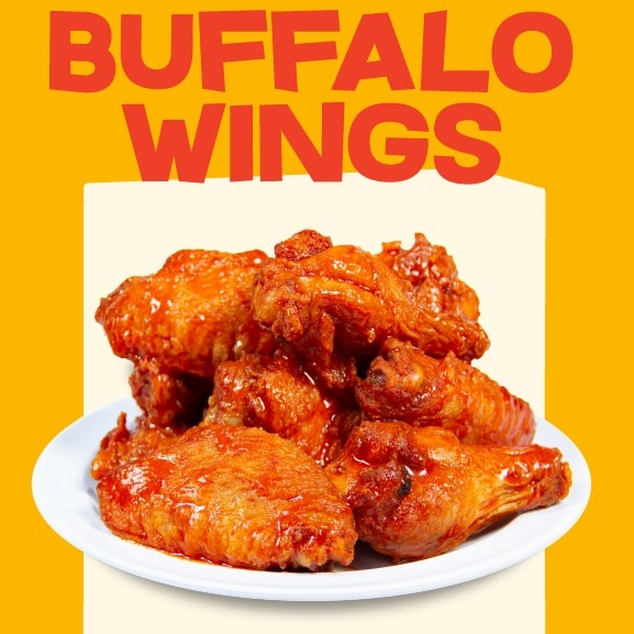 8pc Buffalo Wings